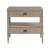 Midtown Wood Nightstand w/2 Drawers