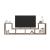 Legon Modern Contemporary TV Unit with Storage