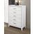 Lily MDF/Wood Chest w/5 Drawers