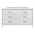 Lily MDF/Wood Panel Bedroom Set w/LED Light