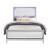 Lily MDF/Wood Panel Bedroom Set w/LED Light