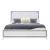Lily MDF/Wood Panel Bed w/LED Light, King Size