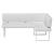 Linden Contemporary PU Rectangular Nook