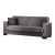 Linden Chenille Convertible Storage Sofa