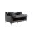 Livia Fabric Storage Sleeper Loveseat