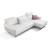 Sofia Full Top-Grain Leather Right Arm Facing Sectional