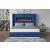 Lizelle Velvet/Wood Regular Bedroom Set