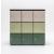 Standard 3-Unit Modular Enlarged Locker System w/9 Lockers