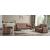 Loft Polyester/PU Convertible Storage Living Room Set