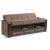 Loft Polyester/PU Convertible Storage Sofa