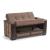 Loft Polyester/PU Convertible Storage Living Room Set