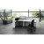 ORGANIC L-Shaped Medium Reception Desk w/Right Side RGB Light Panel