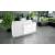 ORGANIC Small Straight Reception Desk w/RGB Light