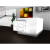 ORGANIC L-Shaped Medium Reception Desk w/Left Side RGB Light Panel