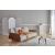Long Horn Deluxe Excess Fabric Sofa Bed w/Arms