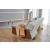 Long Horn Deluxe Excess Fabric Sofa Bed w/Arms
