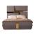 Lorenzo Fabric Upholstered King Size Bed