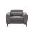 Lorenzo Premium Italian Leather/Fabric Motion Chair