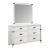 Loretta Rectangular Wood Veneer Mirror