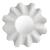 Scallop Metal Mirror