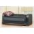Bronx Bonded Leather Storage Loveseat