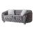 Bursa Tufted Velvet Loveseat