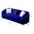 Bursa Tufted Velvet Loveseat