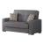 Kansas Fabric Storage Sleeper Living Room Set