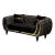 Lima Velvet Loveseat