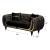 Lima Velvet Loveseat