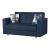 Miami Fabric Storage Sleeper Loveseat