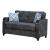 Nebraska Fabric Storage Sleeper Loveseat