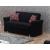 Utah Fabric Storage Loveseat