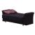 Utah Fabric Storage Loveseat