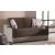 Texas Fabric/Vinyl Storage Loveseat