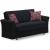 Utah Fabric Storage Loveseat