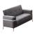 Lucas Microfiber Convertible Loveseat