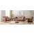 Lucas Microfiber Convertible Living Room Set