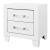 Luccia Wood Nightstand w/2 Drawers