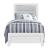 Luccia Wood Panel Bedroom Set w/LED Light