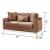Luna Velvet Loveseat