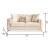 Luna Velvet Loveseat