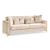 Luna Velvet Living Room Set