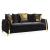 Lust Polyester Fabric Sleeper Sofa with Under Seat Storage