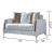 Lust Polyester Fabric Living Room Set