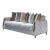 Lust Polyester Fabric Sleeper Sofa with Under Seat Storage