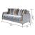 Lust Polyester Fabric Living Room Set