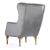 Lust Polyester Fabric Accent Chair