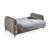 Lust Polyester Fabric Sleeper Loveseat with Under Seat Storage