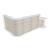 Wave 122-inch x 79-inch L-Shape Reception Desk w/Left Counter Top